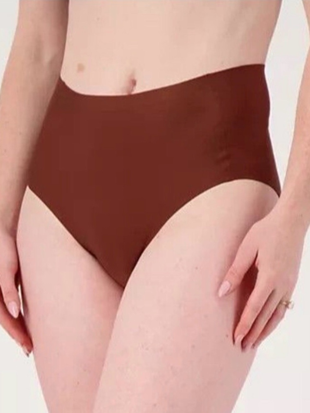 Truekind by Shapermint Seamless Stretch Mid-Waist Brief Size 16-24 NEW PC
